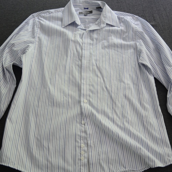 kenneth cole reaction white dress shirt